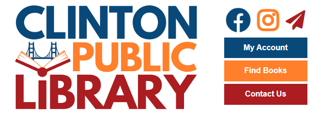 Clinton Public Library Logo